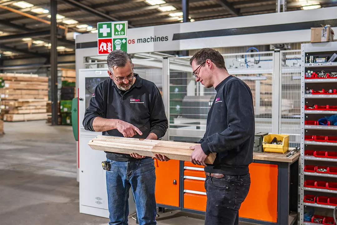 CNC-gestuurde productie van houten kozijnen