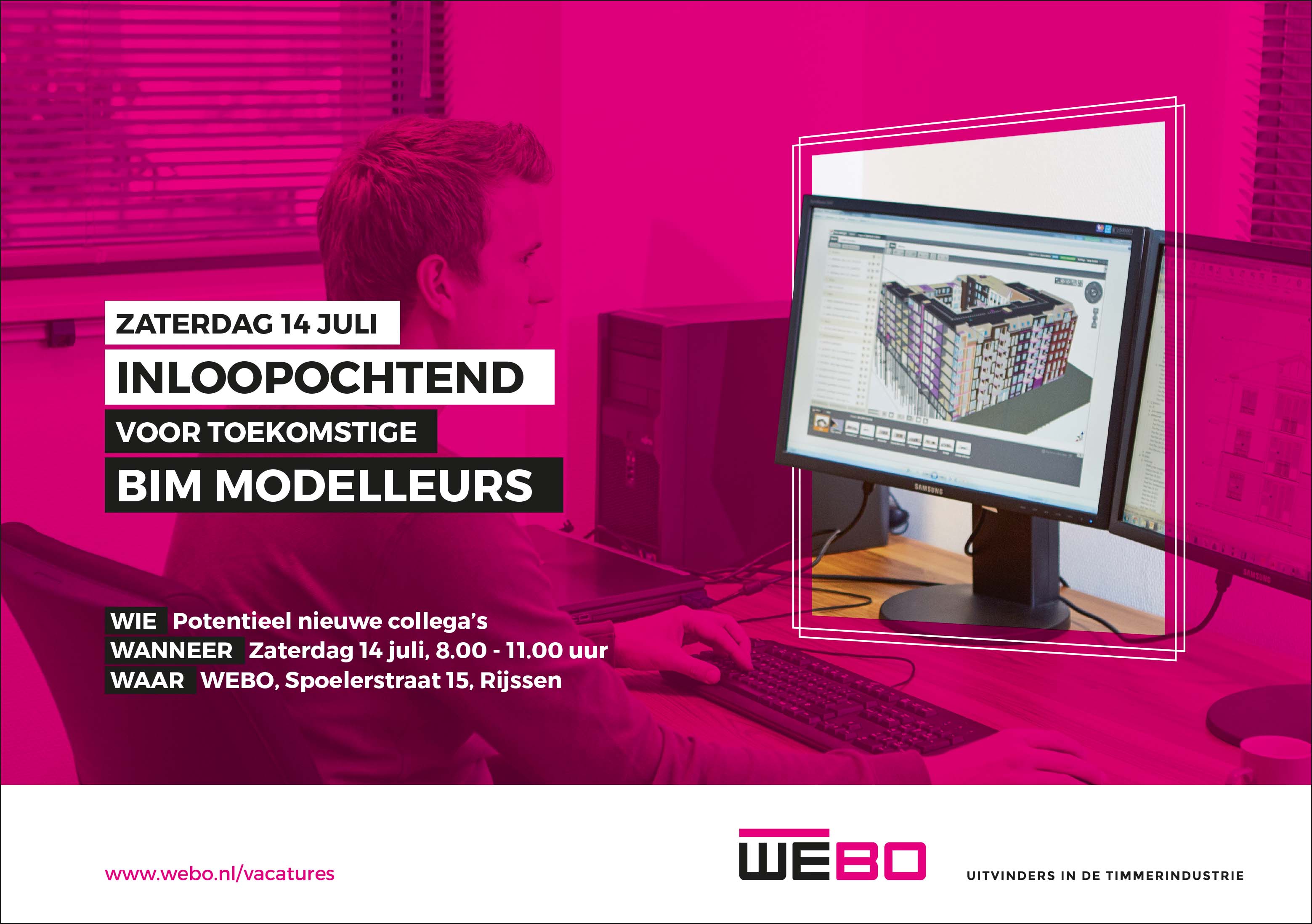 WEBO gooit de deuren open - WEBO