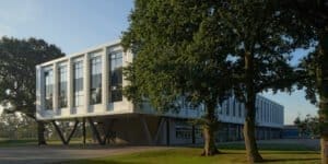 Vechtdal College Ommen - HSB-Elementen en Kozijnen van WEBO