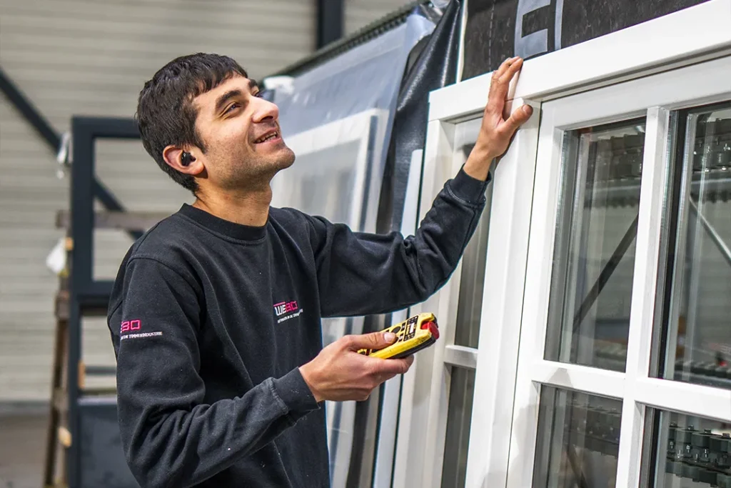 Houten kozijnen productielocatie van WEBO