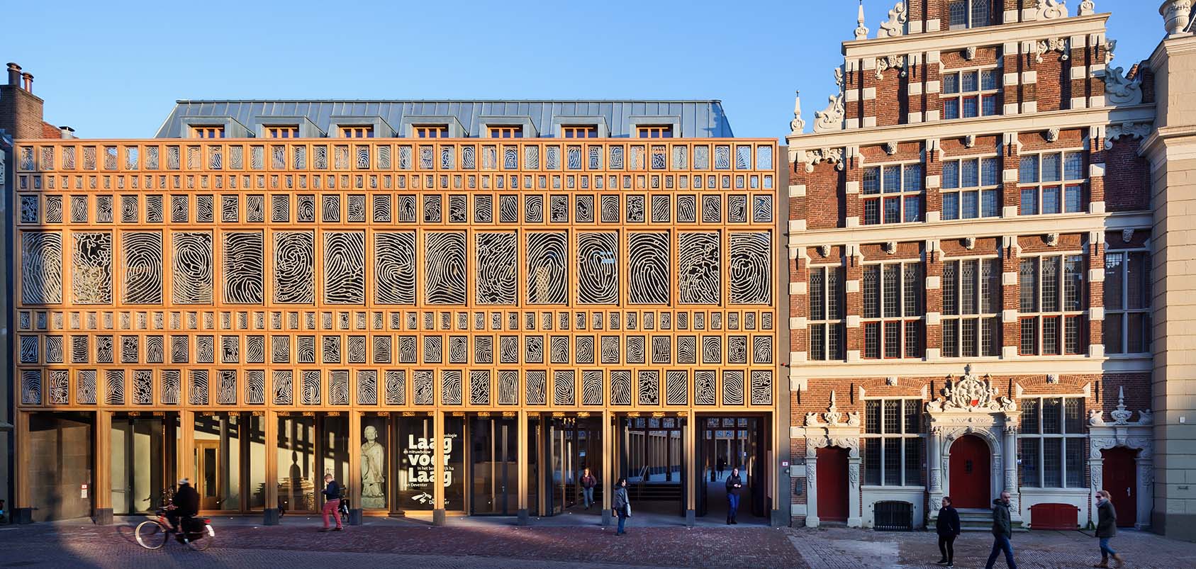 Stadshuiskwartier Deventer, houten innovaties
