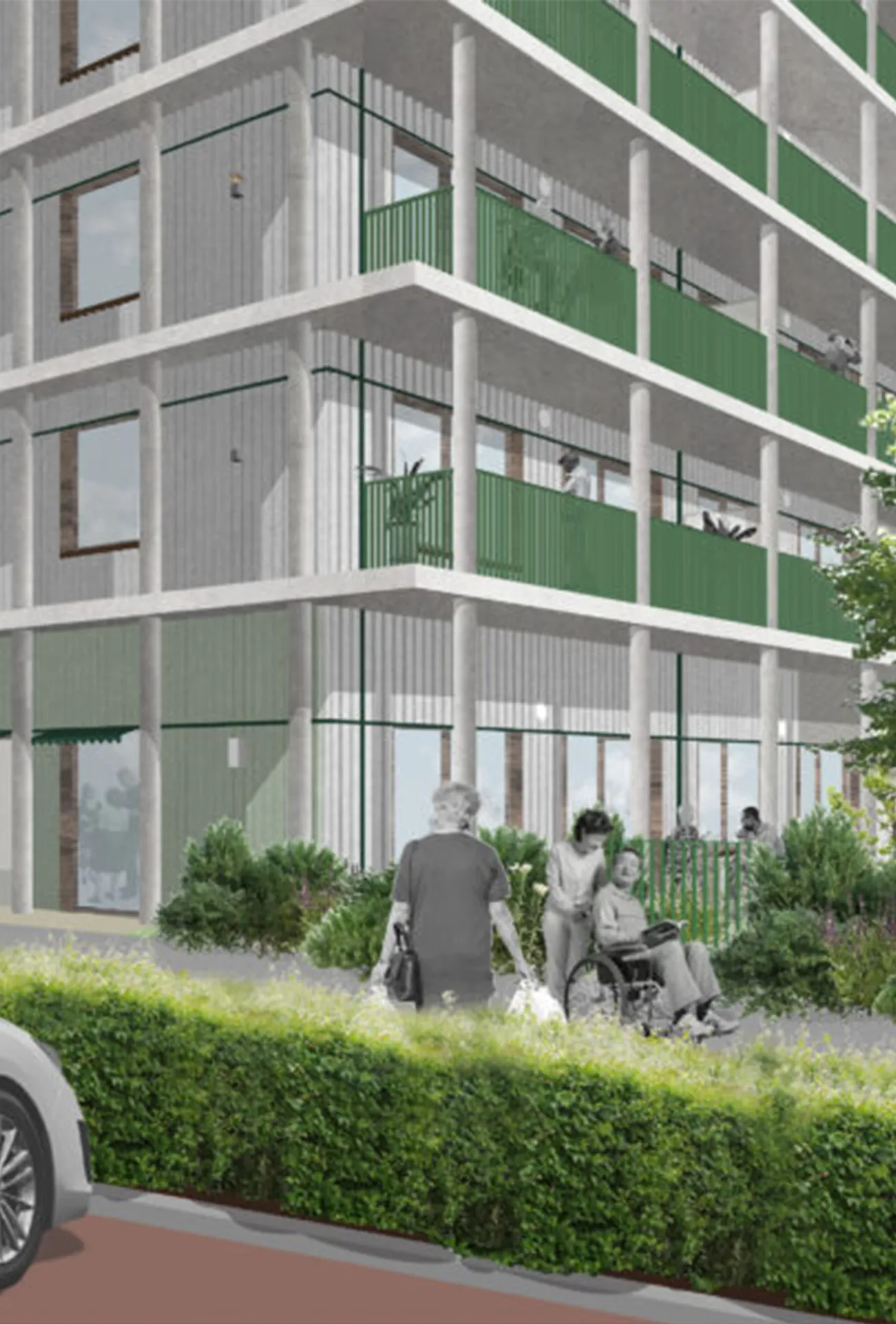 Artist Impression Ravenstein Amsterdam
