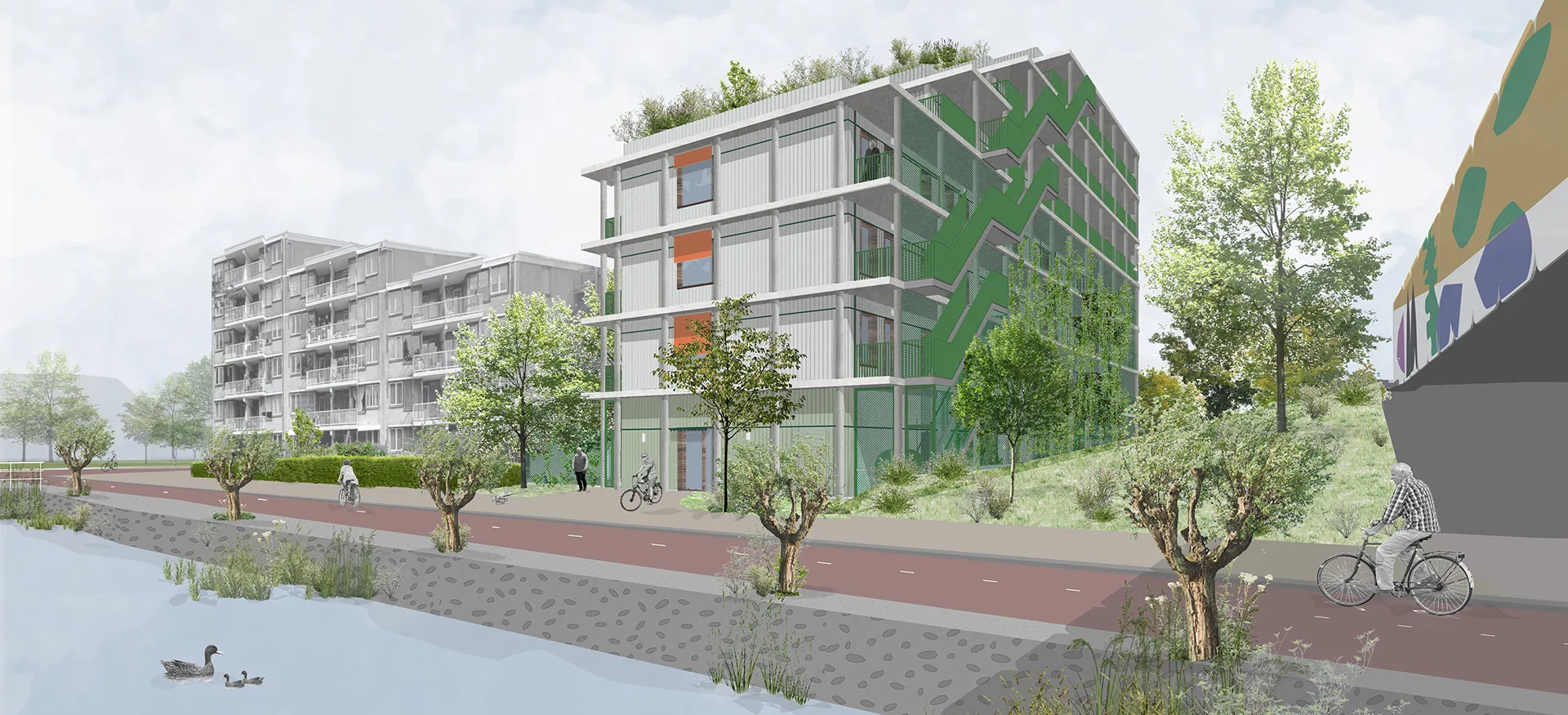 Artist Impression Ravenstein Amsterdam