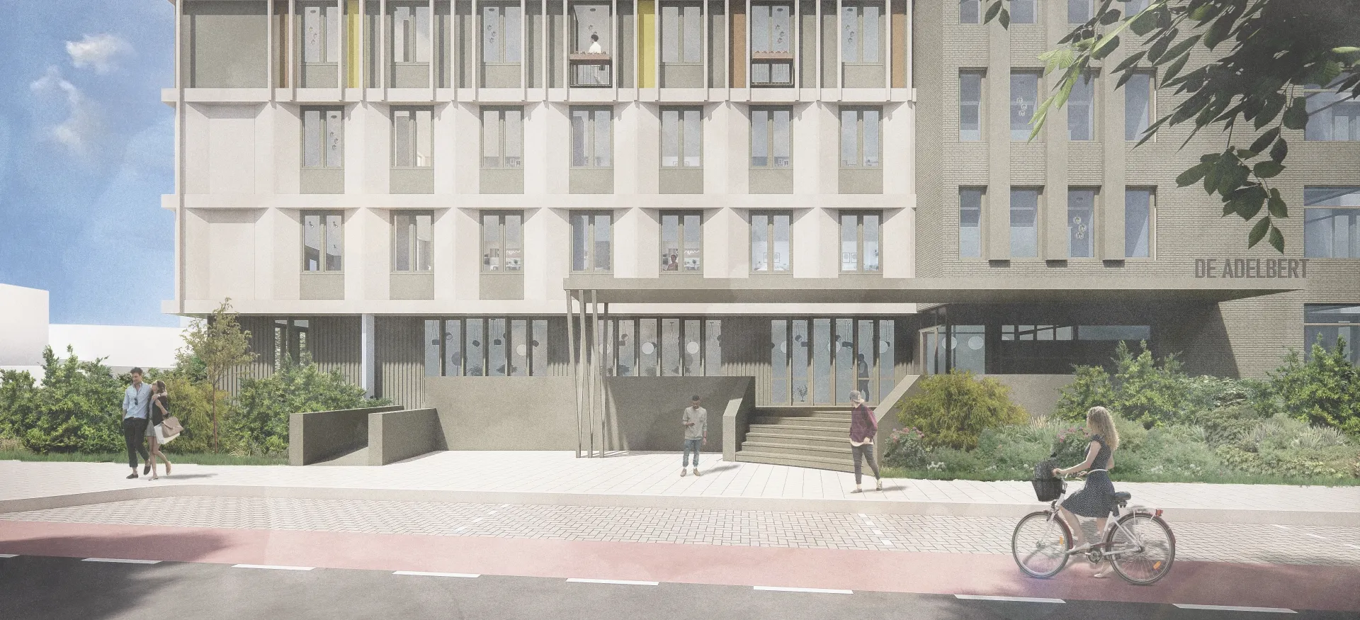 Artist Impression Adelbert van Scharnlaan Maastricht