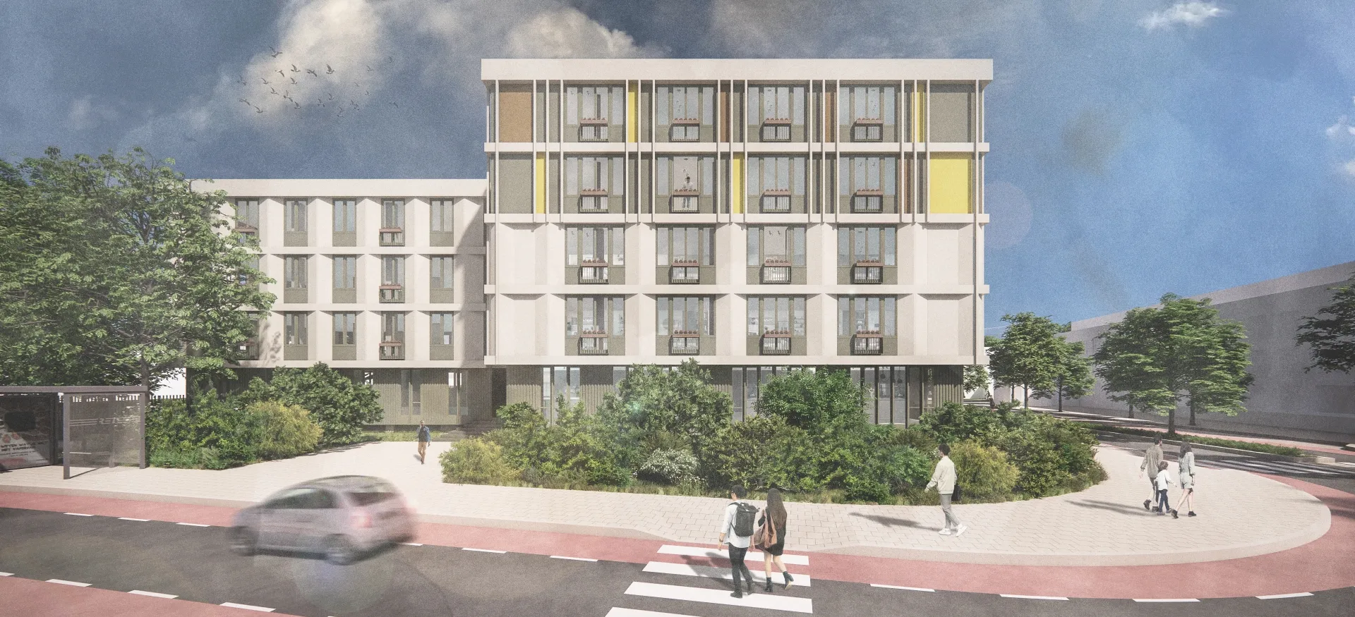 Artist Impression Adelbert van Scharnlaan Maastricht