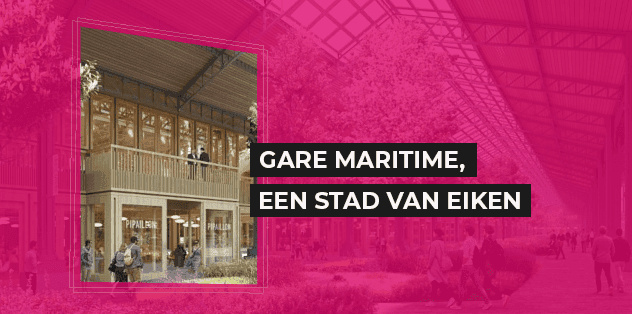 NIEUWSBRIEF: GARE MARITIME, EEN STAD VAN EIKEN