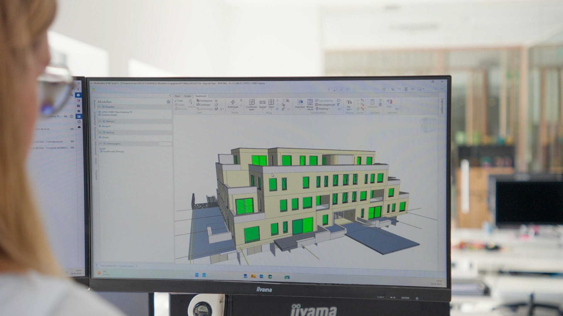 Offerte en 3D-model van kozijnen