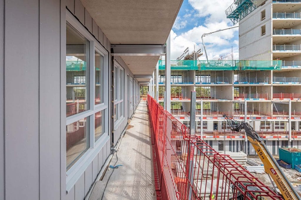 Prefab gevelelement vezelcement gevelplaten