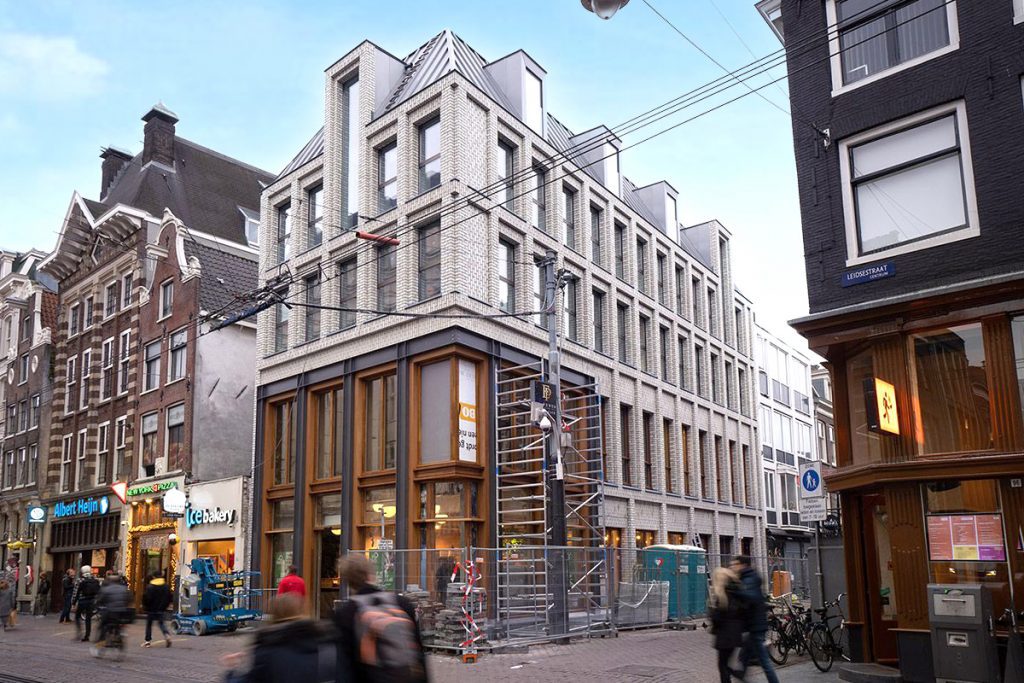 Leidsestraat Amsterdam - HSB-Elementen en Kozijnen van WEBO