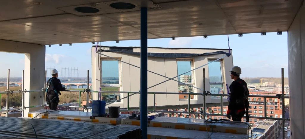 Luchtdicht bouwen met HSB-elementen: de Qv10-waarde uitgelegd