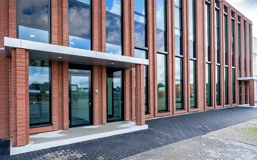 Prefab HSB-elementen voor utiliteitsbouw bij DC De Vaart